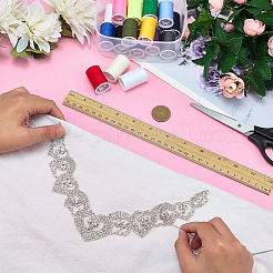 1Pc Brass and Rhinestone Ornament Accessories&nbsp;FIND-FG0005-37