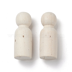 (Defective Closeout Sale: Get Mouldy) Creative Toy Wood People&nbsp;DIY-XCP0002-22