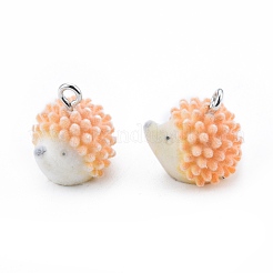 Opaque Resin Pendants&nbsp;RESI-T053-06
