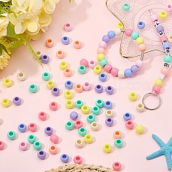 200Pcs Opaque Acrylic Beads&nbsp;SACR-SP0001-35B