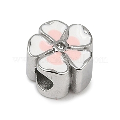 304 Stainless Steel European Beads&nbsp;STAS-O097-47P-01