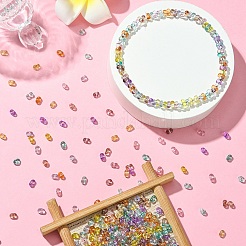 50G 10 Colors Baking Paint Glass Seed Beads&nbsp;SEED-YW0002-51B