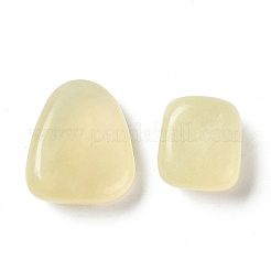 天然な新しい翡翠のビーズ  穴なし/ドリルなし  ナゲット  17~28x11.5~16x8.5~11.5mm  約90個/500g&nbsp;G-A023-01L
