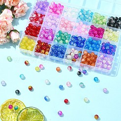 DIY Round Glass Beads Bracelets Jewelry Making Kits&nbsp;DIY-YW0010-59