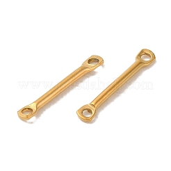 Ion Plating(IP) 304 Stainless Steel Connector Charms&nbsp;STAS-Q323-06B-G
