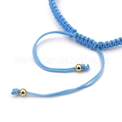 Adjustable Nylon Cord Braided Bead Bracelets&nbsp;BJEW-JB05394-03