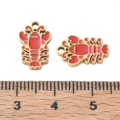 304 Stainless Steel Enamel Pendants&nbsp;SA-CBA7876-29G-04