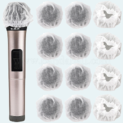 50 Pairs Non-woven Cloth Disposable Microphone Sleeve&nbsp;AJEW-CN0004-87A