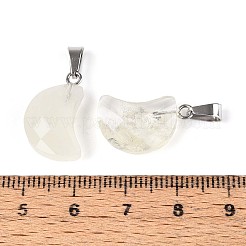 Natural Yellow Quartz Pendants&nbsp;G-N349-02J-P