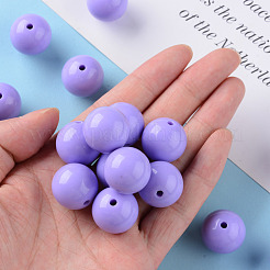 Opaque Acrylic Beads&nbsp;MACR-S370-C20mm-SS2114