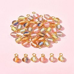 40Pcs Gradient Color Resin Pendants&nbsp;PALLOY-FS00029