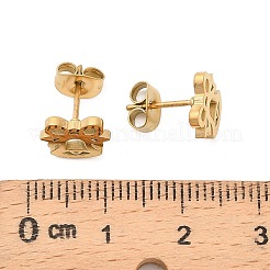 304 Stainless Steel Stud Earrings&nbsp;LS-EJEW-I321-01G-02