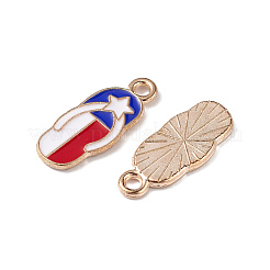 Independence Day Alloy Enamel Pendants&nbsp;ENAM-K067-28