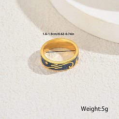 Irregular Pattern Brass Finger Rings for Women&nbsp;YY3361-1