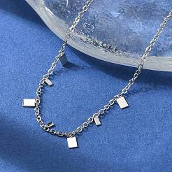 304 Stainless Steel Cable Chain Bracelets for Women&nbsp;BJEW-A036-21P
