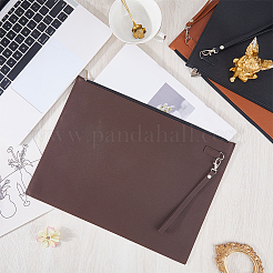 Rectangle PU Leather Meeting File Bag&nbsp;AJEW-WH20019-115C