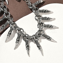 304 Stainless Steel Charm Bracelets&nbsp;BJEW-D385-02AS
