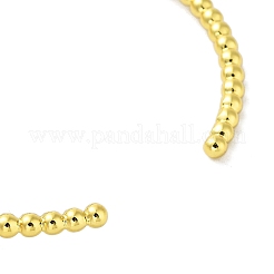Brass Micro Pave Cubic Zirconia Cuff Bangles&nbsp;BJEW-E095-05G