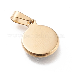 304 Stainless Steel Pendants&nbsp;STAS-L246-005G