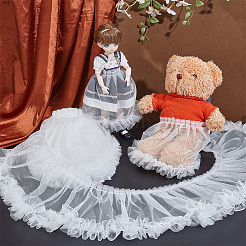 4 Yards Polyester Lace Trim&nbsp;OCOR-NB0002-65B