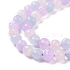 Natural Aquamarine & Rose Quartz & Amethyst Beads Strands&nbsp;G-H280-02A