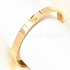 304 Stainless Steel Plain Open Cuff Bangles for Women&nbsp;SA-CBAC920-08G
