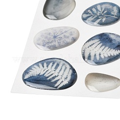 3D Pebble Stone Stickers Epoxy & Paper Stickers Set&nbsp;DIY-Z045-01A