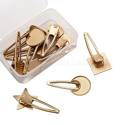 Alloy Alligator Hair Clip Finding&nbsp;PALLOY-CJ0001-93