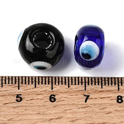 Handmade Evil Eye Lampwork Beads&nbsp;LAMP-A153-08-M