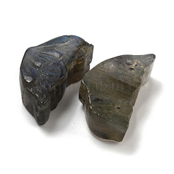 天然ラブラドライトの彫刻カボション  蝶の羽  20~21.5x11.5x6.5mm&nbsp;G-C152-03B