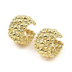 Rack Plating Brass Cuff Earring&nbsp;KK-B077-35G