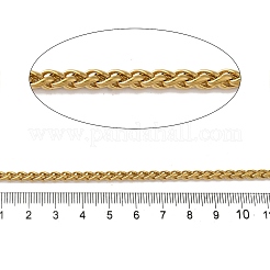 イオンプレーティング（IP）304ステンレスリンクチェーン  溶接されていない  スプールで  キールチェーン  ゴールドカラー  4mm&nbsp;CHS-A012-02D-G