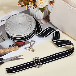 22.5M Striped Polyester Ribbon&nbsp;OCOR-BC0008-88A