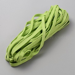 Flat Nylon Elastic Ribbon&nbsp;OCOR-WH0077-89A