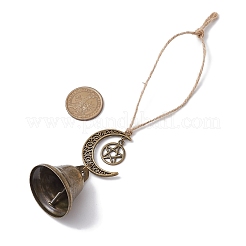 Iron Bell Pendant Decoration&nbsp;HJEW-JM02237