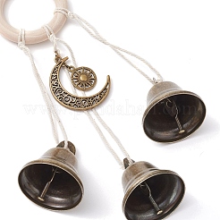 Iron Bell Pendant Decoration&nbsp;HJEW-JM02483