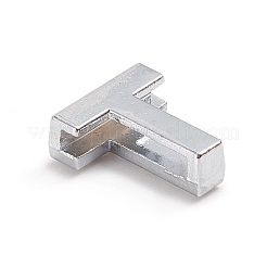 Alloy Slide Charms&nbsp;ALRI-WH0005-09T-P