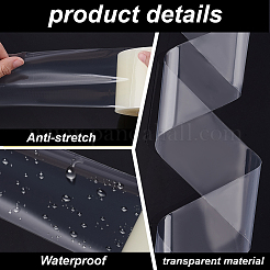 Transparent PVC Protective Film Tape for Watch Jewelry&nbsp;DIY-WH0750-102B