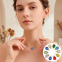 DIY Teardrop Pendant Decoration Making Kits&nbsp;DIY-YW0018-59