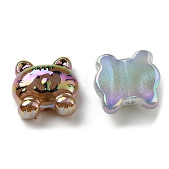 UV Plating Luminous Acrylic Beads&nbsp;OACR-R261-03