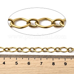 304 Stainless Steel Oval Link Chains&nbsp;CHS-C018-02A-G