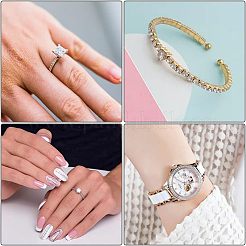 6 Style Cubic Zirconia Cabochons&nbsp;ZIRC-HY0001-01