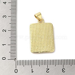 Rack Plating Brass Pendants&nbsp;KK-C052-13G