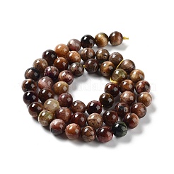 Natural Rainbow Tiger Eye Beads Strands&nbsp;G-NH0002-A01-B05