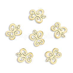 Ion Plating(IP) 201 Stainless Steel Charms&nbsp;STAS-N098-131LG