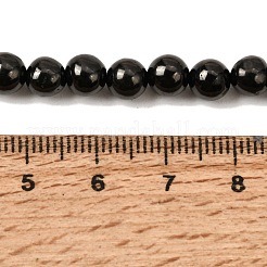 Natural Coal Quartz Beads Strands&nbsp;G-N141-6mm-6