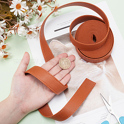 4M Flat Imitation Leather Cord&nbsp;LC-WH0011-03B-02