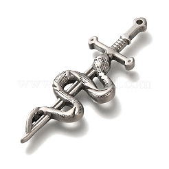 304 Stainless Steel Big Pendants&nbsp;LS-STAS-H223-12AS