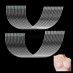 24Bags 2 Styles 304 Stainless Steel Bra Boning&nbsp;STAS-PH0006-94B