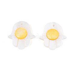 Natural Freshwater Shell Pendants&nbsp;BSHE-T014-28